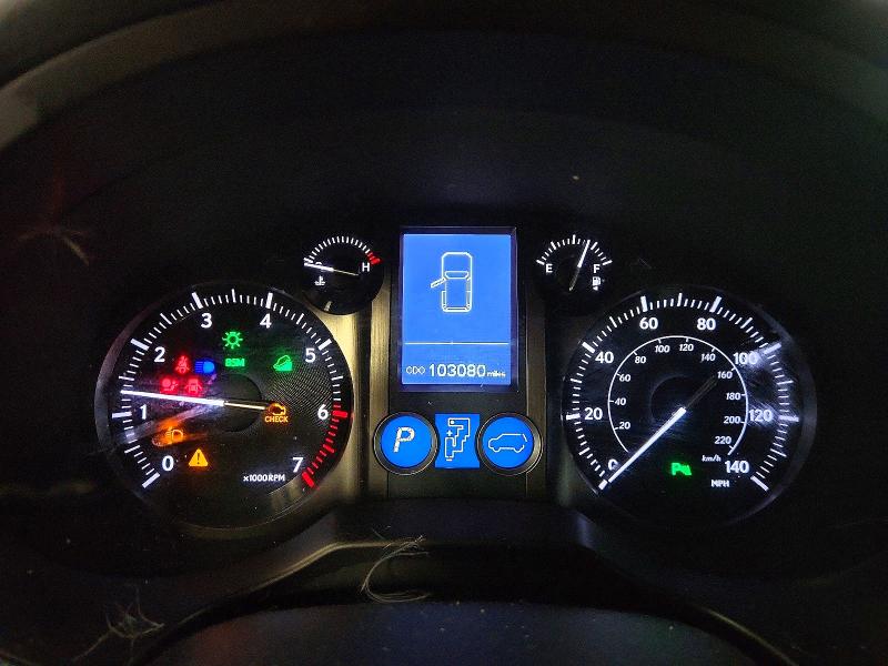 2016 Lexus Gx VIN JTJBM7FX6G5126495 COPART salvage auction — FRONT END, Wi - Junked Vehicle Bill Of Sale, sold $6,800 on 2026-07-20 (photo 9)