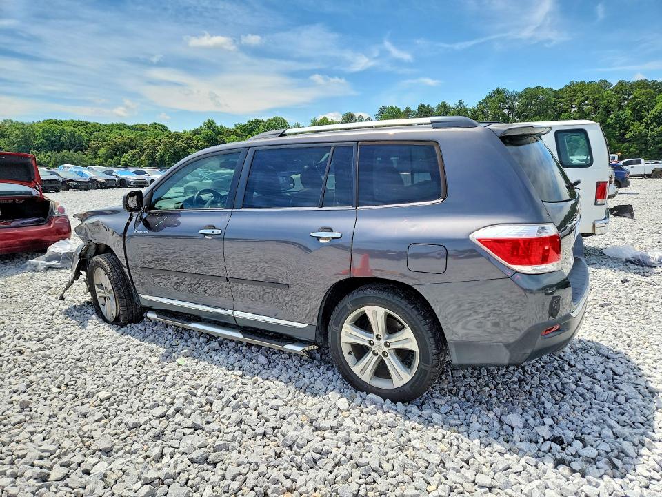 2012 Toyota VIN 5TDYK3EH2CS053250 COPART salvage auction — FRONT END, Ga - Cert Of Title-Salvage, sold $275 on 2026-07-23 (photo 2)