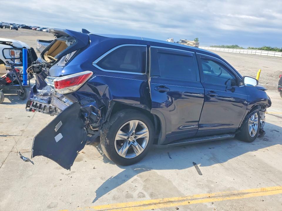 2015 Toyota VIN 5TDDKRFH5FS088210 COPART salvage auction — REAR END, Il - Salvage Certificate, sold $225 on 2026-07-23 (photo 3)