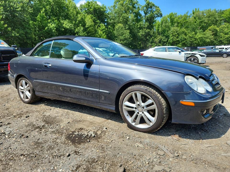 2008 Mercedes-benz Clk-class VIN WDBTK56F28F249505 COPART salvage auction — MINOR DENT/SCRATCHES, Va - Certificate Of Title, sold $1,450 on 2026-07-07 (photo 4)
