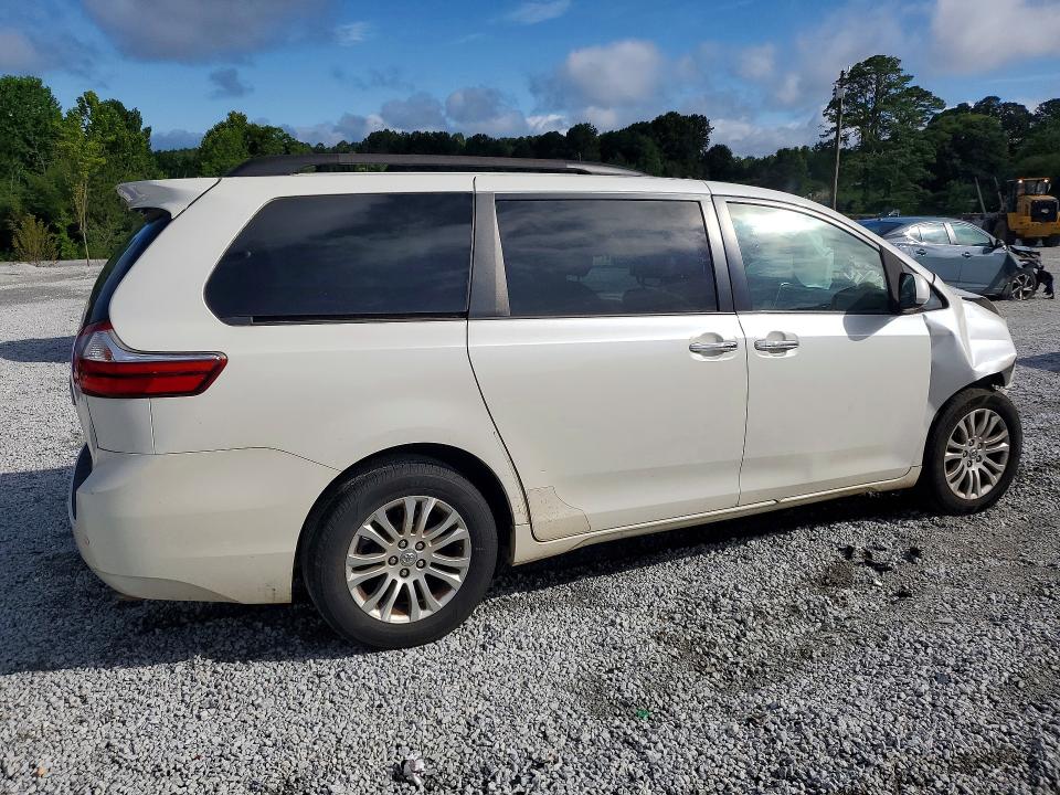 2015 Toyota VIN 5TDYK3DC9FS632276 COPART salvage auction — FRONT END, Ga - Cert Of Title-Salvage, sold $1,400 on 2026-07-27 (photo 3)