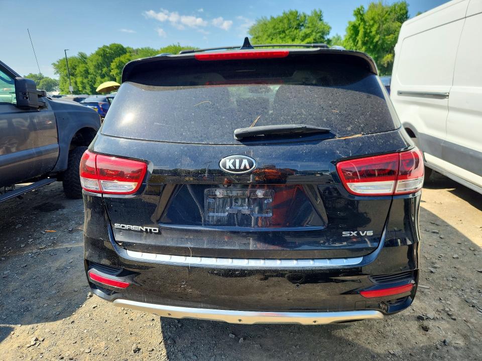 2016 Kia Sorento VIN 5XYPKDA51GG100753 COPART salvage auction — FRONT END, CT - CERT OF TITLE-SALVAGE, sold $475 on 2026-07-30 (photo 6)