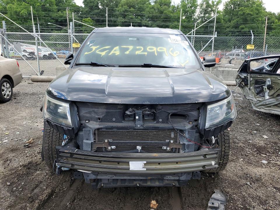2018 Ford VIN 1FM5K8AR4JGA72996 COPART salvage auction — FRONT END, Md - Certificate Of Title, sold $1,200 on 2026-07-04 (photo 5)