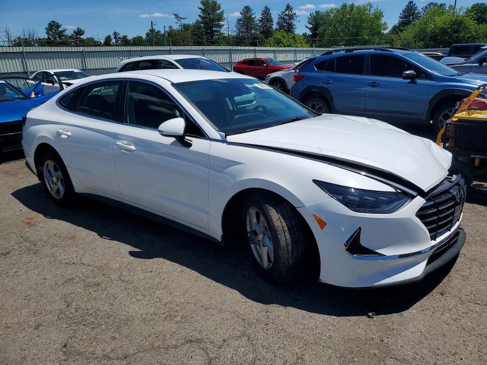 2023 Hyundai Sonata VIN KMHL24JA5PA325314 COPART salvage auction — FRONT END, Pa - Certificate Of Salvage, sold $500 on 2026-07-21 (photo 4)
