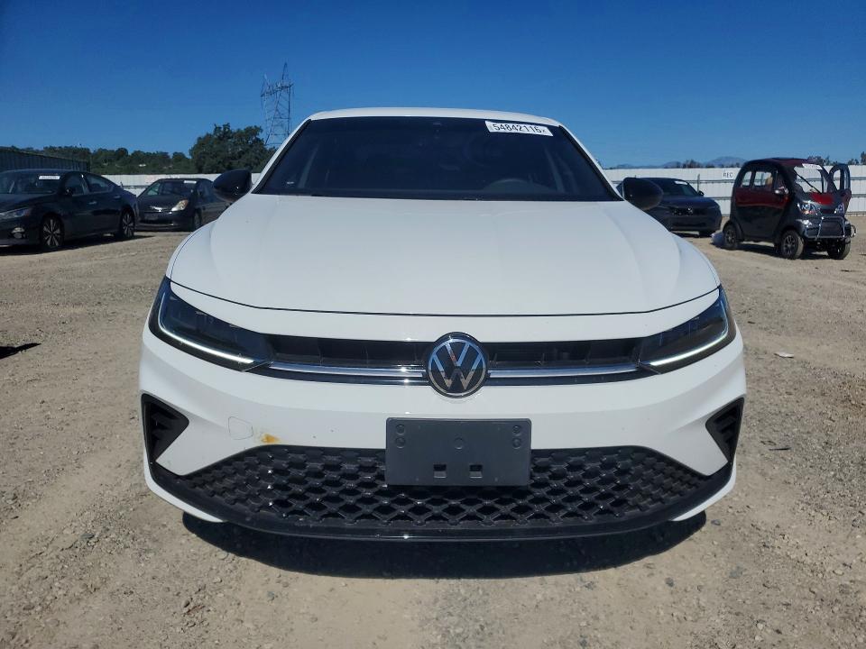 2025 Volkswagen Jetta VIN 3VWBX7BU2SM075227 COPART salvage auction — HAIL, Ca - Salvage Certificate, sold $11,000 on 2026-07-24 (photo 5)