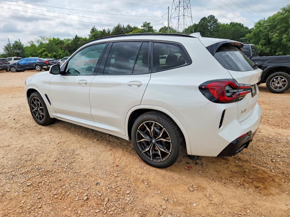2022 BMW VIN 5UX43DP08N9K41084 COPART salvage auction — SIDE, NC - SALVAGE CERTIFICATE OF TITLE, sold $300 on 2026-07-27 (photo 2)