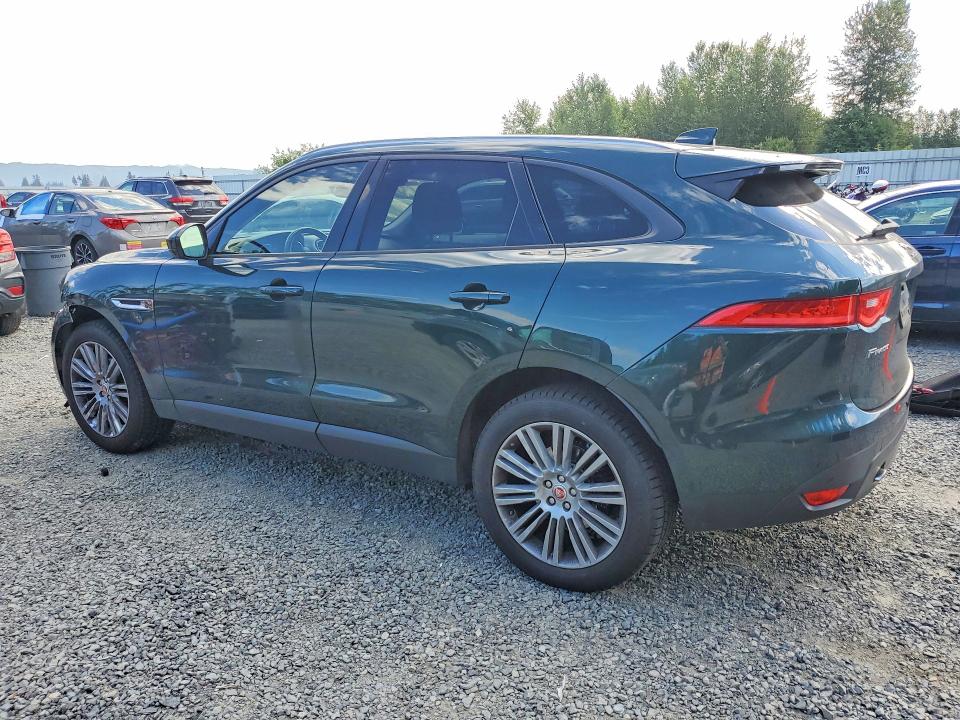2018 Jaguar F-pace VIN SADCJ2FX4JA294481 COPART salvage auction — FRONT END, Wa - Bill Of Sale, sold $3,200 on 2026-07-27 (photo 2)