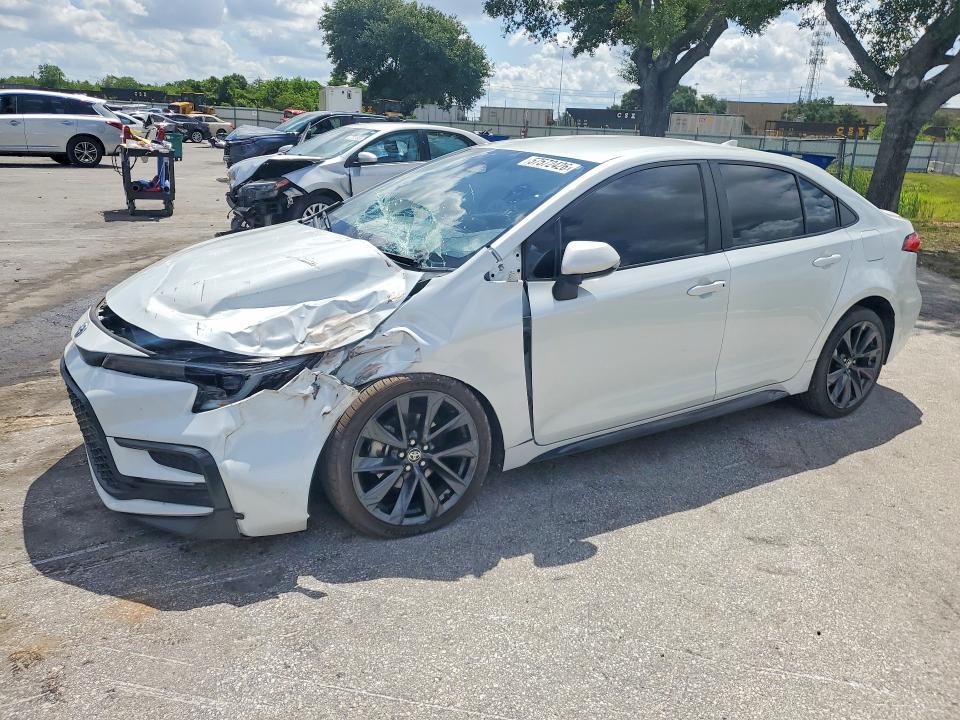 2023 Toyota Corolla VIN 5YFS4MCE5PP162136 COPART salvage auction — FRONT END, Fl - Cert Of Title Slvg Rebuildable, sold $375 on 2026-07-28 (photo 1)