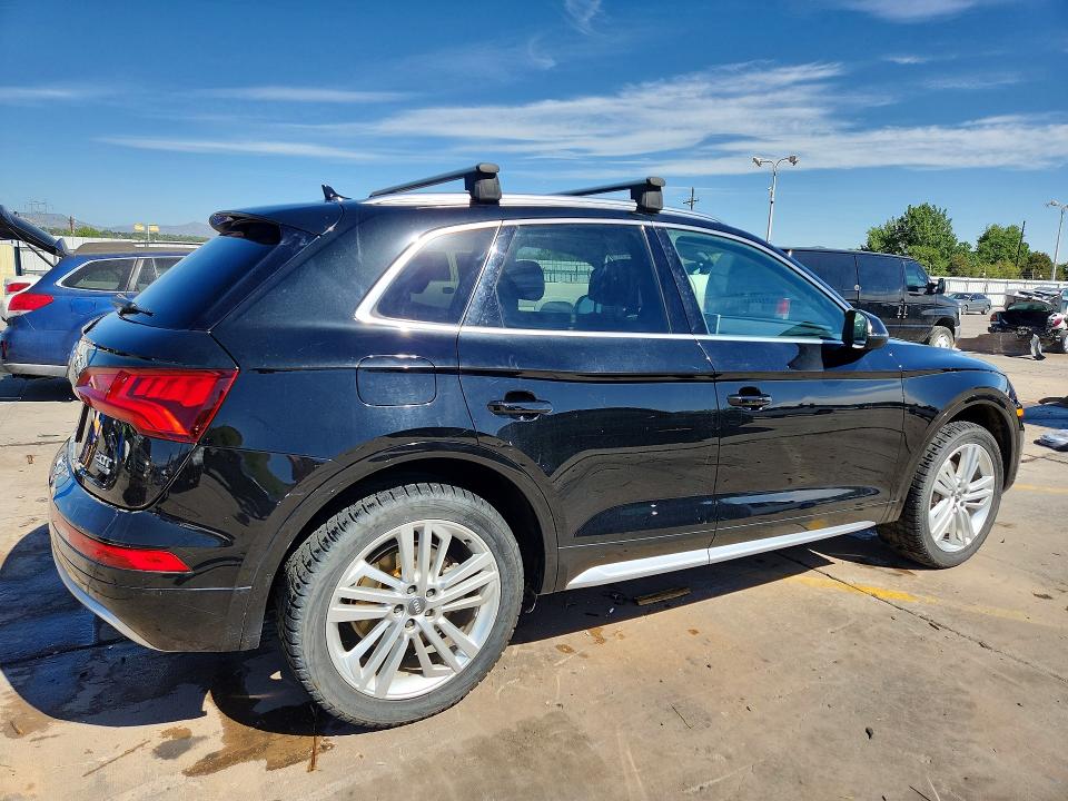 2018 Audi Q5 VIN WA1BNAFY7J2137580 COPART salvage auction — FRONT END, Al - Cert Of Title-Salvage Title, sold $6,500 on 2026-07-22 (photo 3)