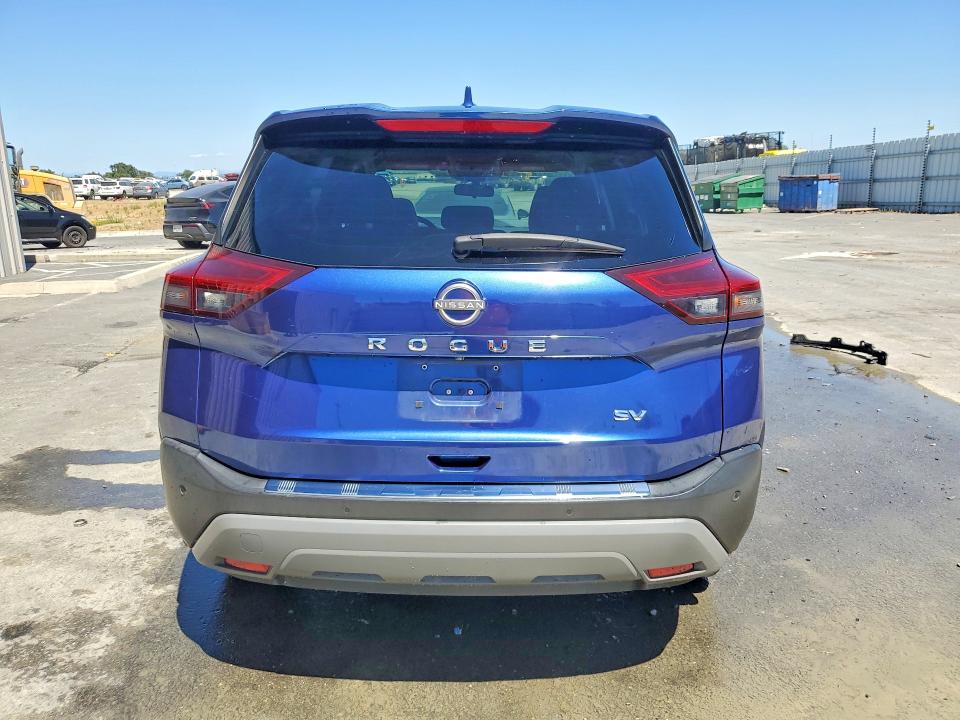 2023 Nissan Rogue VIN JN8BT3BA2PW408471 COPART salvage auction — MECHANICAL, CA - CERTIFICATE OF TITLE, sold $3,850 on 2026-07-22 (photo 6)