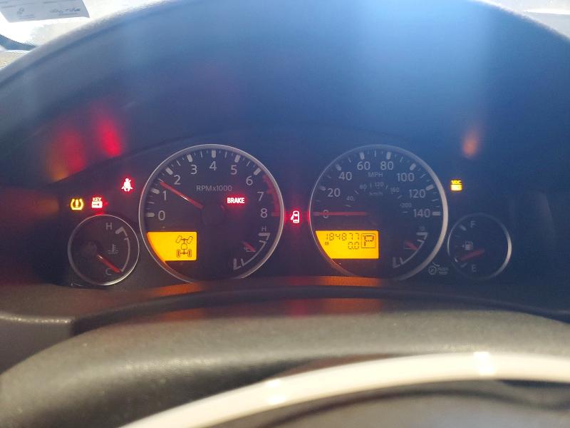 2009 Nissan Pathfinder VIN 5N1AR18B69C616458 COPART salvage auction — REAR END, VA - CERT OF TITLE - SALVAGE, sold $700 on 2026-07-02 (photo 9)