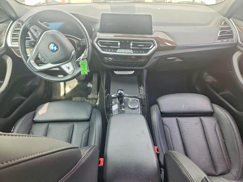 2023 BMW X3 VIN 5UX53DP09P9R93917 COPART salvage auction — FRONT END, On - Permit No Brand - Unfit, sold $17,100 on 2026-07-28 (photo 8)