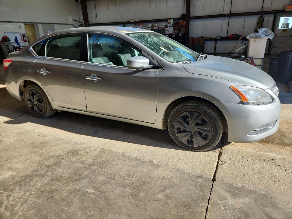 2013 Nissan Sentra VIN 3N1AB7AP7DL715632 COPART salvage auction — FRONT END, Ab - Bos - Active, sold $1,050 on 2026-07-09 (photo 4)