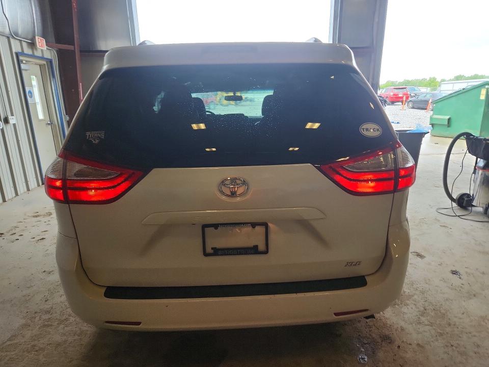 2017 Toyota Sienna VIN 5TDYZ3DC3HS874088 COPART salvage auction — FRONT END, Wi - Junked Vehicle Bill Of Sale, sold $3,900 on 2026-07-06 (photo 6)