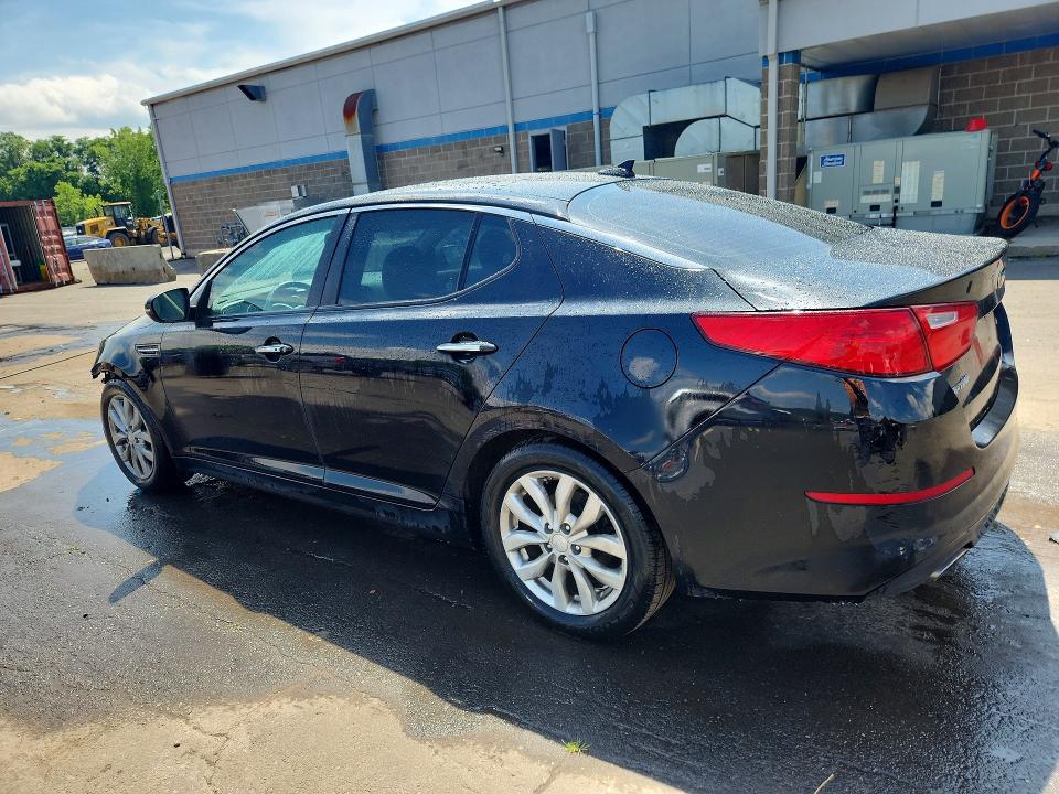 2015 Kia Optima VIN 5XXGM4A78FG505376 COPART salvage auction — FRONT END, Ct - Cert Of Title-Salvage, sold $500 on 2026-07-14 (photo 2)