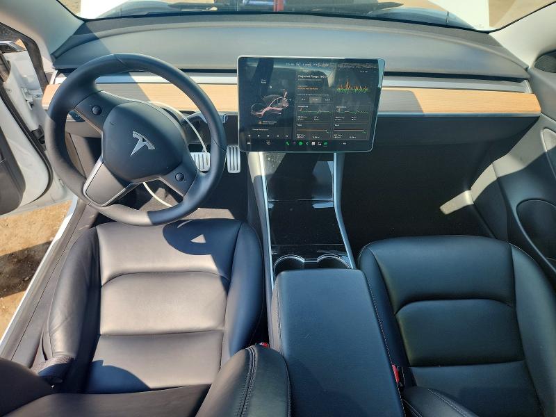 2020 Tesla Model 3 VIN 5YJ3E1EC3LF603246 COPART salvage auction — REAR END, Mi - Certificate Of Title, sold $5,400 on 2026-07-31 (photo 8)