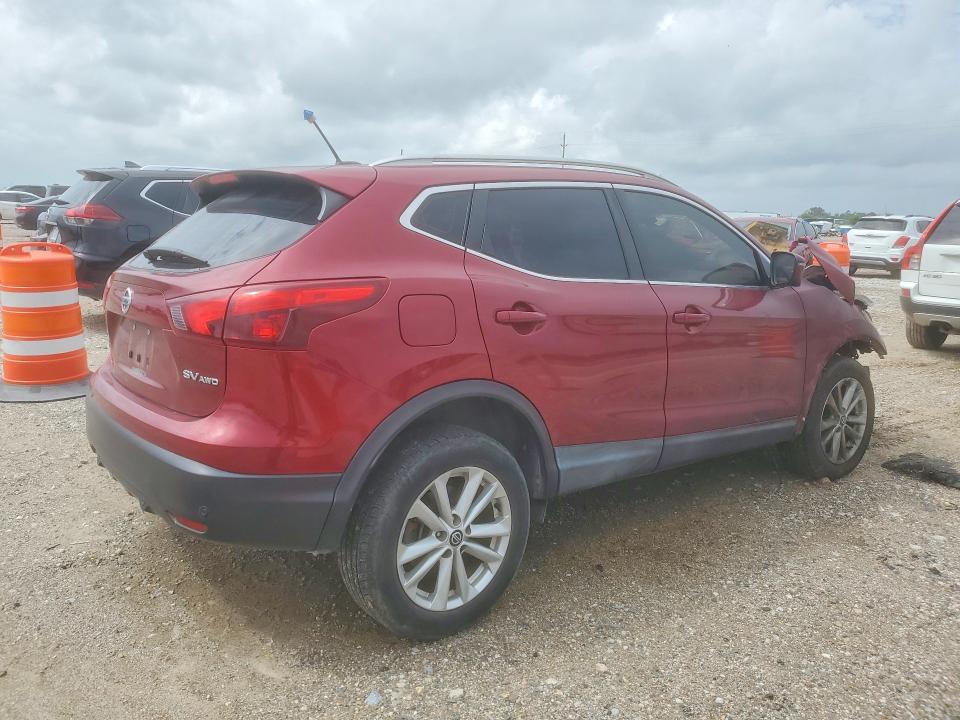 2019 Nissan Rogue sport VIN JN1BJ1CR9KW341258 COPART salvage auction — BURN, Tx - Nonrepairable Title, sold $275 on 2026-07-16 (photo 3)