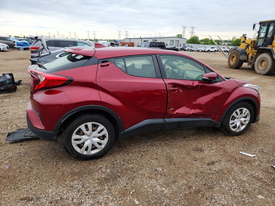 2019 Toyota C-hr VIN JTNKHMBX3K1028757 COPART salvage auction — SIDE, Il - Salvage Certificate, sold $5,000 on 2026-07-07 (photo 3)