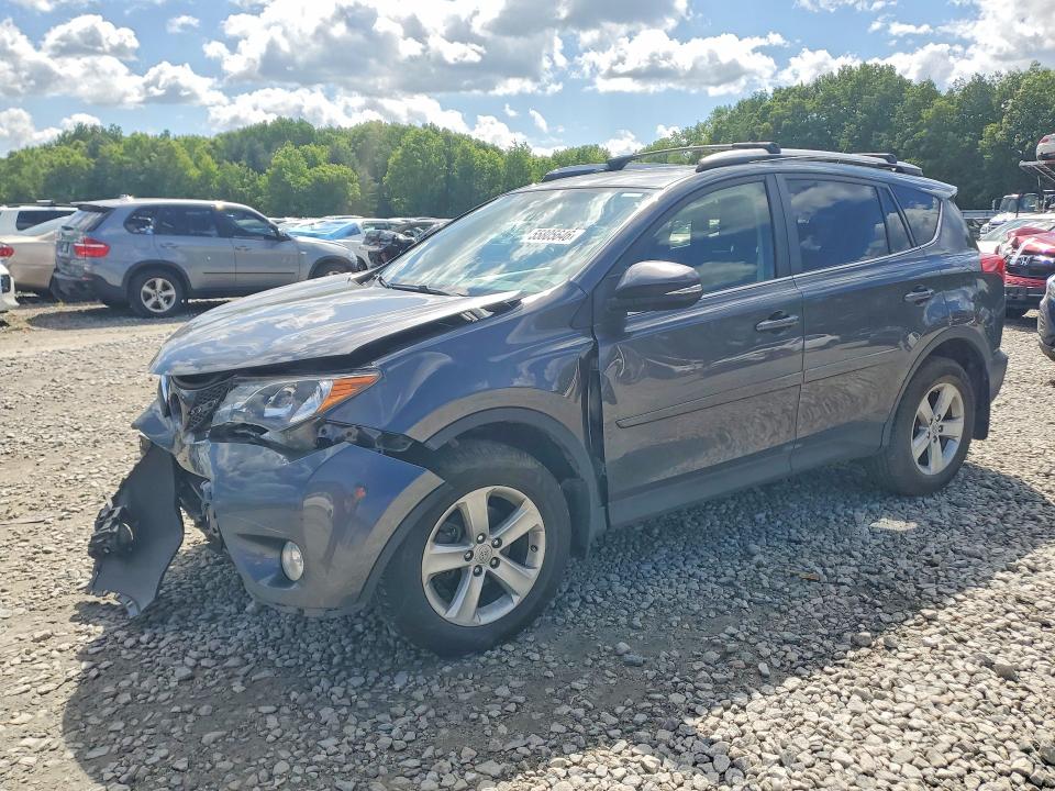 2013 Toyota Rav 4 VIN JTMRFREV9DD045080 COPART salvage auction — FRONT END, Ma - Cert Of Title-Reconstrctd Coll, sold $125 on 2026-07-30 (photo 1)