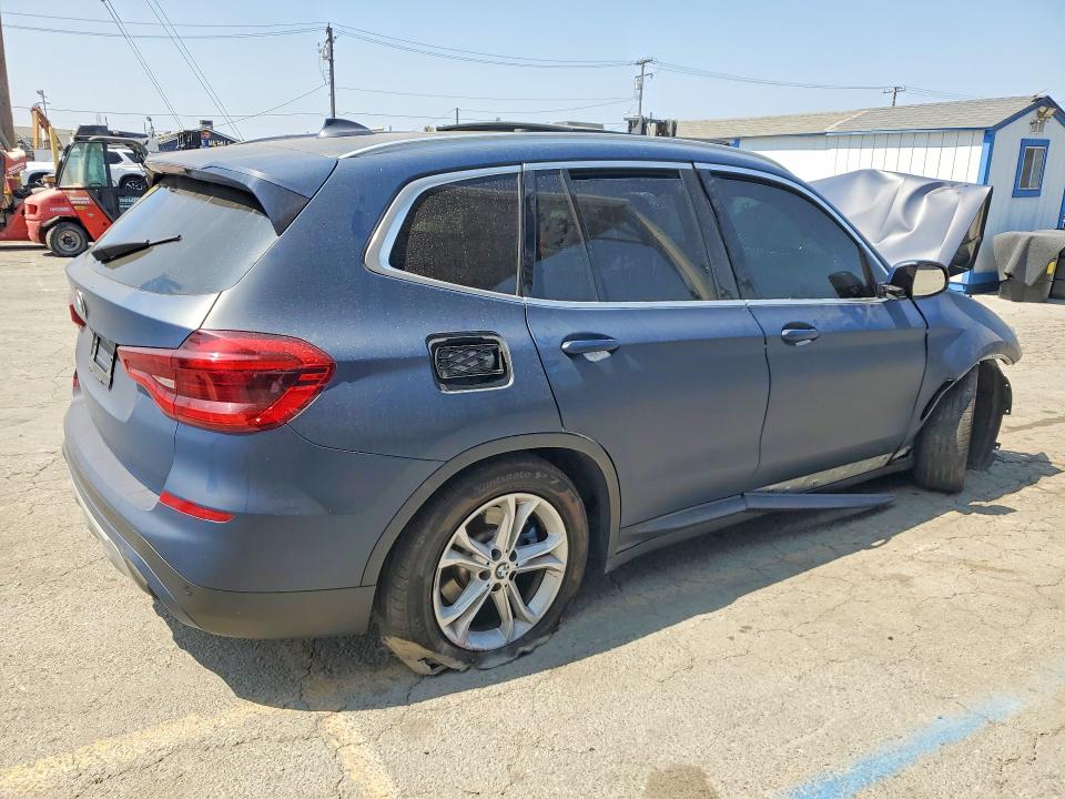 2020 BMW X3 VIN 5UXTY3C04LLU70178 COPART salvage auction — FRONT END, Ca - Salvage Certificate, sold $1,500 on 2026-07-27 (photo 3)