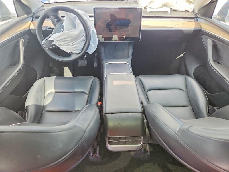 2023 Tesla Model y VIN 7SAYGDEE7PA063943 COPART salvage auction — FRONT END, Tx - Salvage Vehicle Title, sold $6,100 on 2026-07-24 (photo 8)