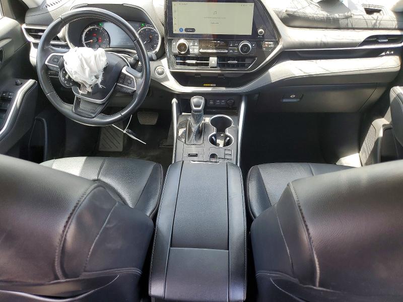 2023 Toyota Highlander VIN 5TDKDRAH1PS034820 COPART salvage auction — FRONT END, NV - SALVAGE TITLE, sold $250 on 2026-07-30 (photo 8)