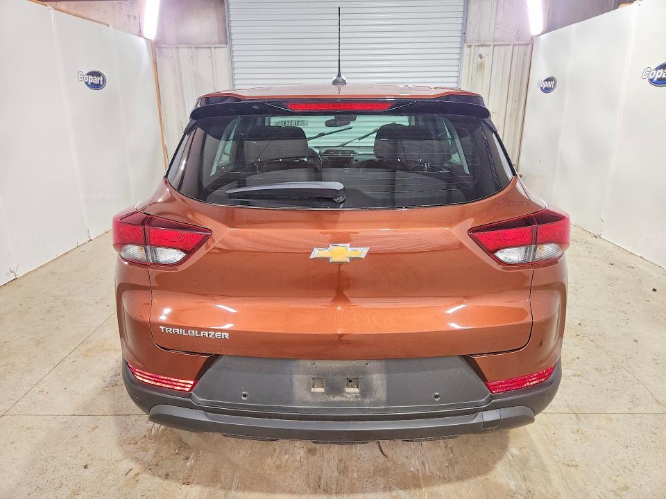 2021 Chevrolet Trailblazer VIN KL79MMS23MB110999 COPART salvage auction — FRONT END, Tx - Certificate Of Title, sold $2,850 on 2026-07-13 (photo 6)