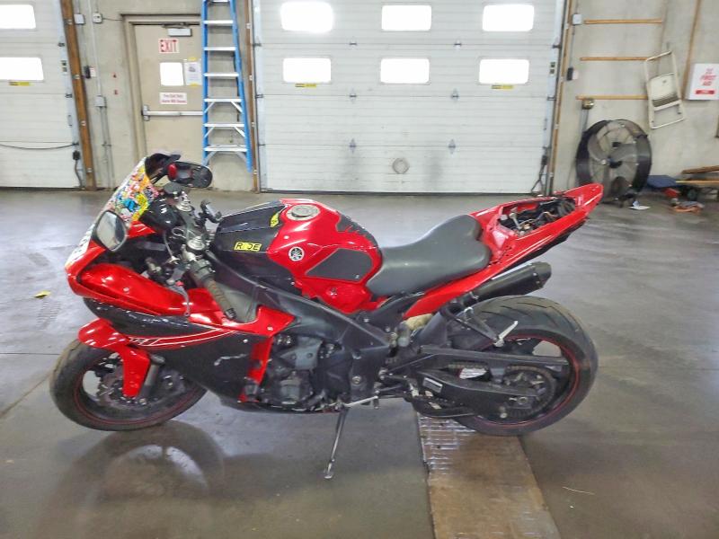 2009 Yamaha Yzfr1 VIN JYARN23E09A002006 COPART salvage auction — VANDALISM, Mn - Cert Of Title-Salvage, sold $2,700 on 2026-07-02 (photo 3)