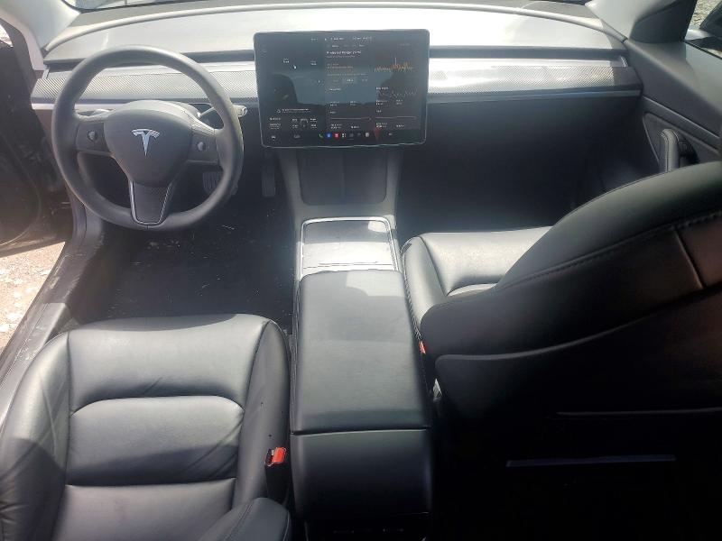 2021 Tesla Model 3 VIN 5YJ3E1EA3MF851402 COPART salvage auction — FRONT END, Tx - Salvage Vehicle Title, sold $3,450 on 2026-07-30 (photo 8)