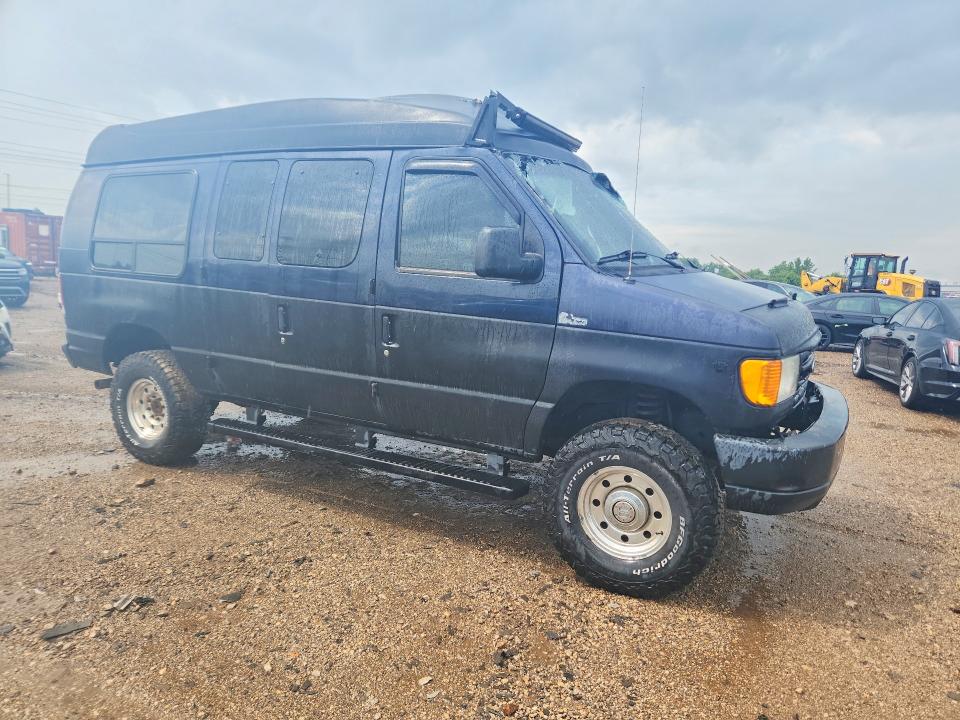 2003 Ford Econoline VIN 1FDSE34S23HA83598 COPART salvage auction — FRONT END, Il - Salvage Certificate, sold $925 on 2026-07-29 (photo 4)