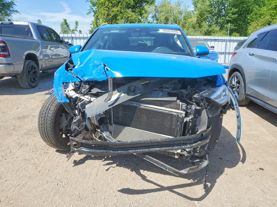 2020 Audi Q3 VIN WA1EECF39L1005247 COPART salvage auction — FRONT END, ON - PERMIT SALVAGE, sold $4,100 on 2026-07-07 (photo 5)