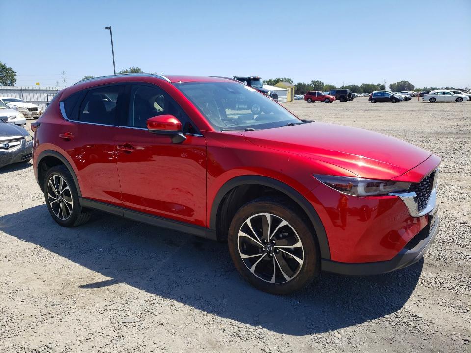 2022 Mazda VIN JM3KFBDM9N0647866 COPART salvage auction — REAR END, Ca - Salvage Certificate, sold $7,700 on 2026-07-28 (photo 4)