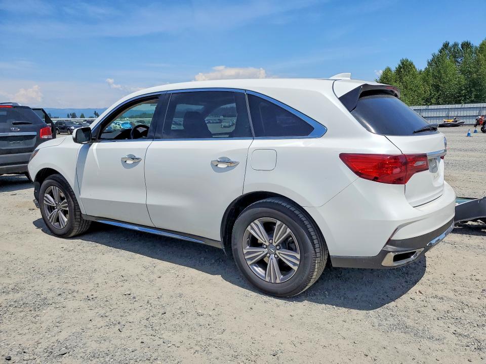 2020 Acura VIN 5J8YD4H31LL050651 COPART salvage auction — FRONT END, Salvage Title, sold $60 on 2026-07-27 (photo 2)