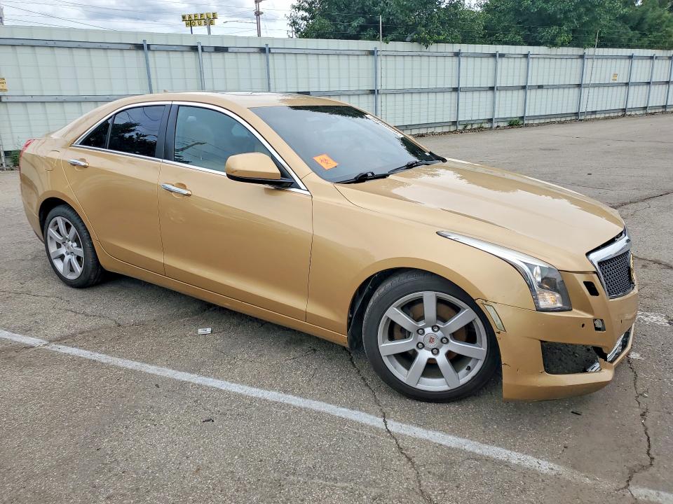 2013 Cadillac Ats VIN 1G6AA5RA3D0100273 COPART salvage auction — FRONT END, Oh - Cert Of Title-Salvage, sold $300 on 2026-07-10 (photo 4)