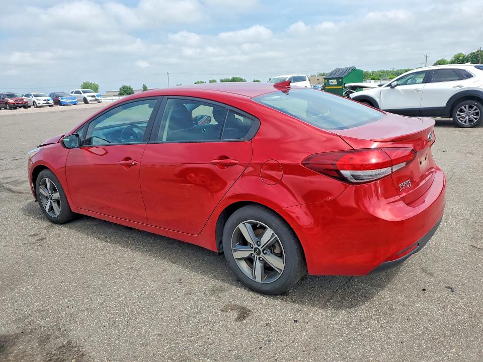 2018 Kia Forte VIN 3KPFL4A72JE255326 COPART salvage auction — FRONT END, Mn - Cert Of Title-Salvage, sold $1,300 on 2026-07-02 (photo 2)