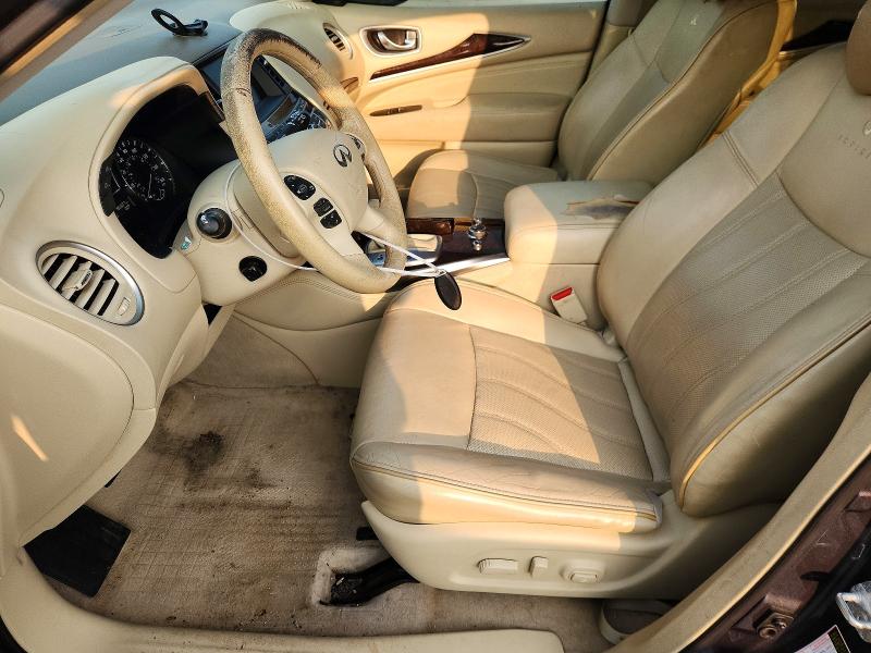2013 Infiniti Jx35 VIN 5N1AL0MM0DC335476 COPART salvage auction — NORMAL WEAR, Tx - Cert Of Title-Rebuilt Salvage (P), sold $175 on 2026-07-09 (photo 7)