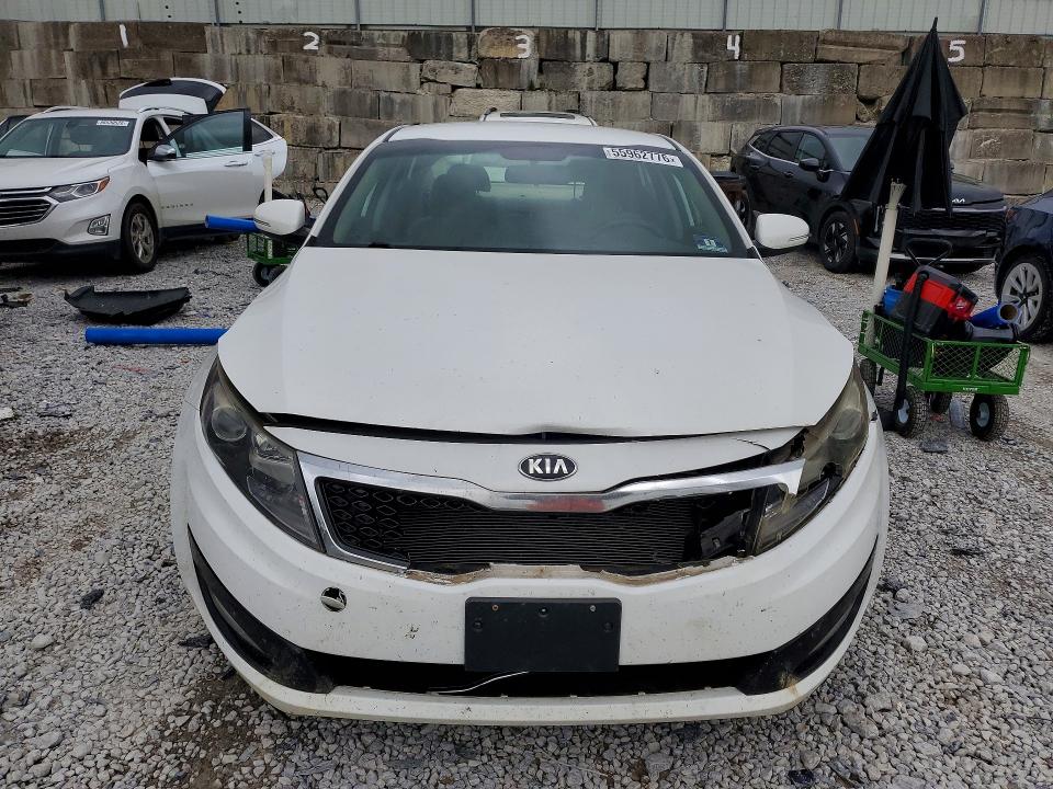 2013 Kia Optima VIN KNAGM4A75D5348713 COPART salvage auction — FRONT END, OH - CERT OF TITLE-SALVAGE, sold $600 on 2026-07-31 (photo 5)