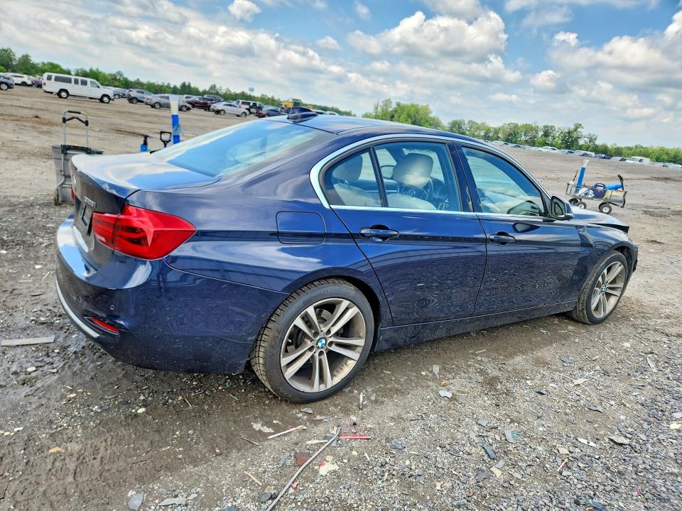2016 BMW 3er VIN WBA8E9G53GNT46970 COPART salvage auction — FRONT END, Va - Cert Of Title - Salvage, sold $4,150 on 2026-07-15 (photo 3)