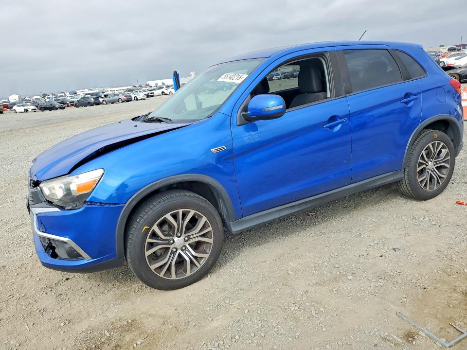 2016 Mitsubishi VIN JA4AP3AW2GZ049267 COPART salvage auction — FRONT END, Ca - Salvage Certificate, sold $1,250 on 2026-07-02 (photo 1)