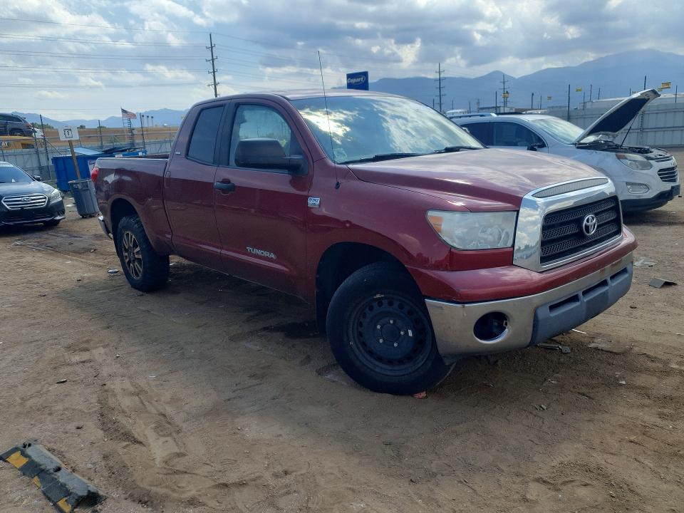 2007 Toyota Tundra VIN 5TBBT54197S453792 COPART salvage auction — VANDALISM, Co - Dis/Dlr/Exp Only Clean Title (P), sold $1,200 on 2026-07-08 (photo 4)