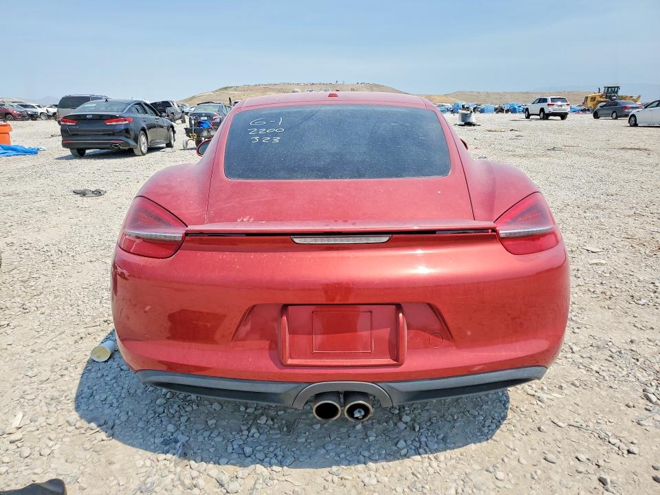 2014 Porsche VIN WP0AB2A87EK193743 COPART salvage auction — FRONT END, Ut - Salvage Certificate, sold $20,600 on 2026-07-24 (photo 6)