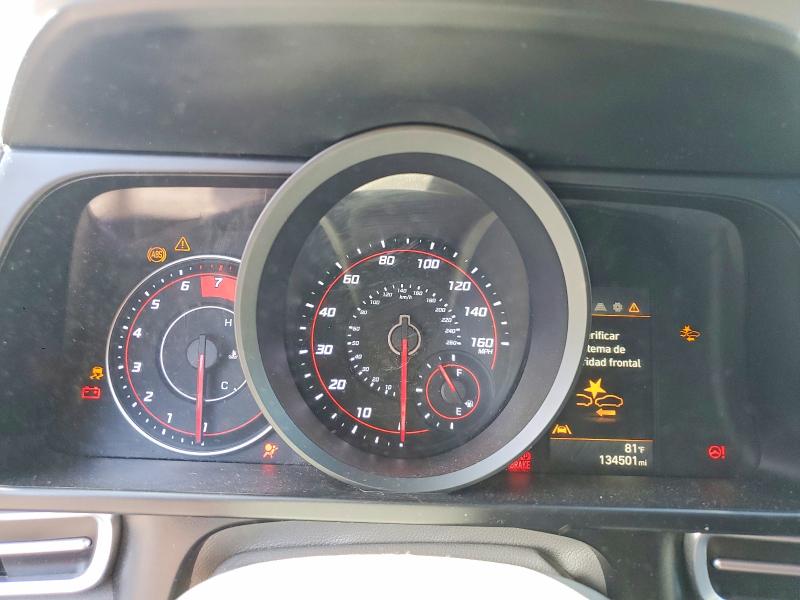 2021 Hyundai Elantra VIN 5NPLM4AG8MH036418 COPART salvage auction — FRONT END, Ca - Salvage Certificate, sold $300 on 2026-07-14 (photo 9)