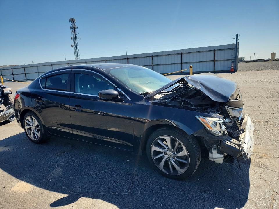 2016 Acura Ilx VIN 19UDE2F73GA001586 COPART salvage auction — FRONT END, Ca - Salvage Certificate, sold $700 on 2026-07-02 (photo 4)