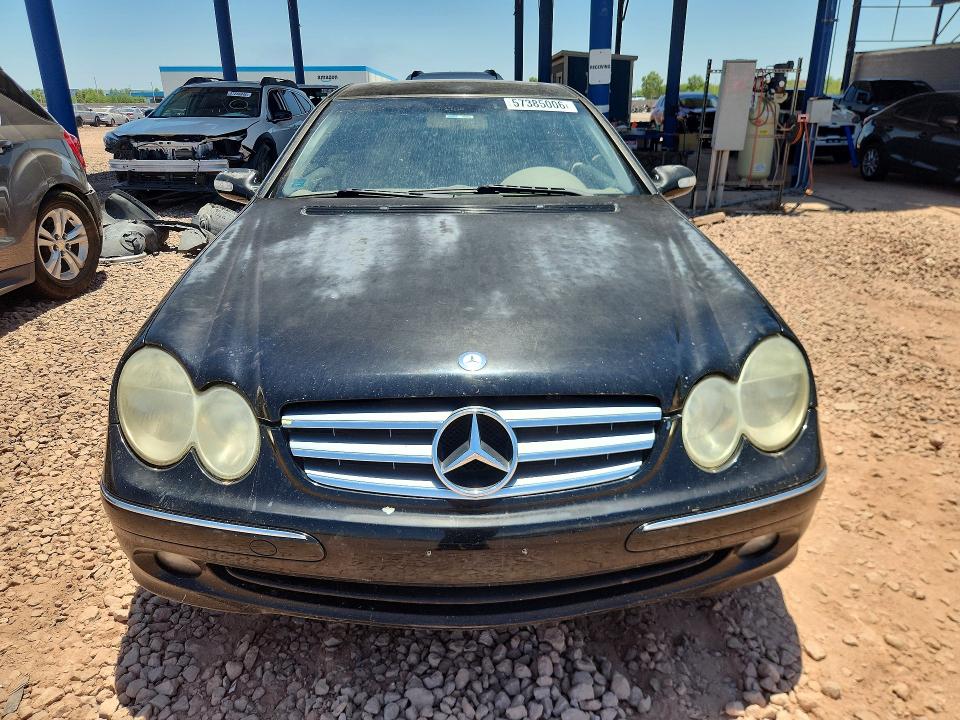 2003 Mercedes-benz Clk-klasse VIN WDBTJ65J43F021822 COPART salvage auction — REAR END, Az - Cert Of Title - Salvage, sold $275 on 2026-07-23 (photo 5)