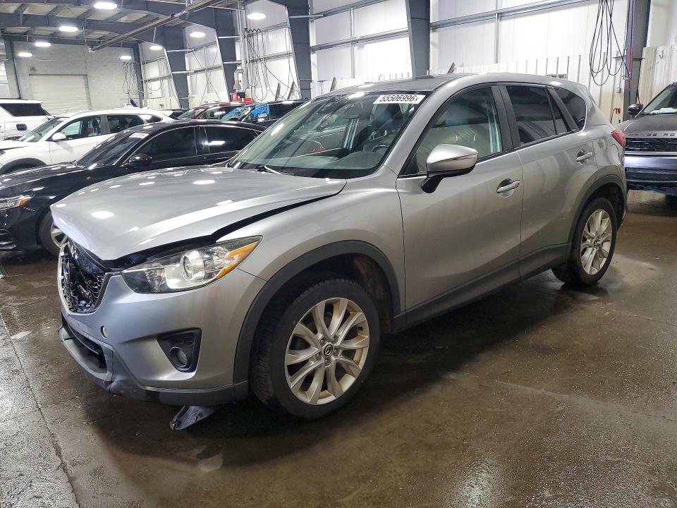 2015 Mazda Cx-5 VIN JM3KE4DY9F0539900 COPART salvage auction — FRONT END, Mn - Cert Of Title-Salvage, sold $2,450 on 2026-07-09 (photo 1)