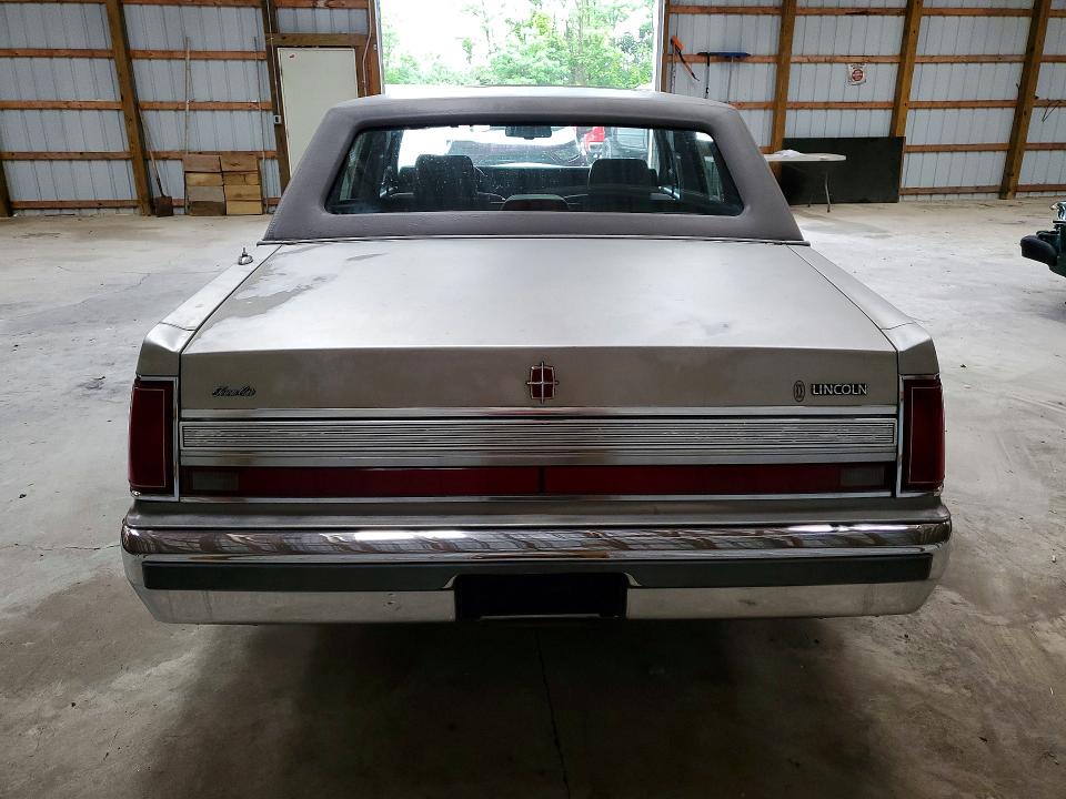 1989 Lincoln TOWN CAR VIN 1LNBM83F7KY627418 COPART salvage auction — BURN, Ny - Mv-907A Salvage Certificate (P), sold $4,400 on 2026-07-28 (photo 6)