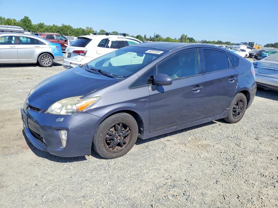 2013 Toyota Prius VIN JTDKN3DU2D5595421 — COPART salvage auction photo