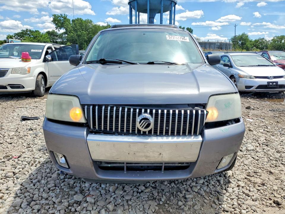 2007 Mercury Mariner VIN 4M2CU97177KJ11626 COPART salvage auction — UNDERCARRIAGE, Il - Salvage Certificate, sold $225 on 2026-07-10 (photo 5)