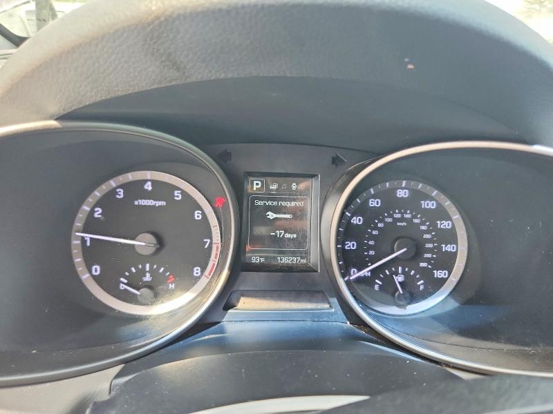 2017 Hyundai Santa fe VIN KM8SM4HF8HU212447 COPART salvage auction — REAR END, Ga - Certificate Of Title, sold $1,850 on 2026-07-29 (photo 9)