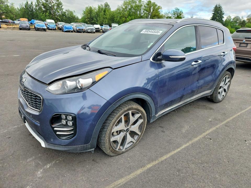 2017 Kia Sportage VIN KNDPR3A69H7129821 COPART salvage auction — MECHANICAL, Or - Certificate Of Title, sold $1,650 on 2026-07-27 (photo 1)